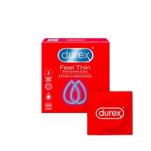 DUREX Feel Thin Extra Lubricated Kondomy 3 ks