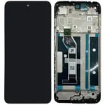 LCD display + dotyková deska + přední kryt pro Motorola Moto G06 Power, black (Service Pack)