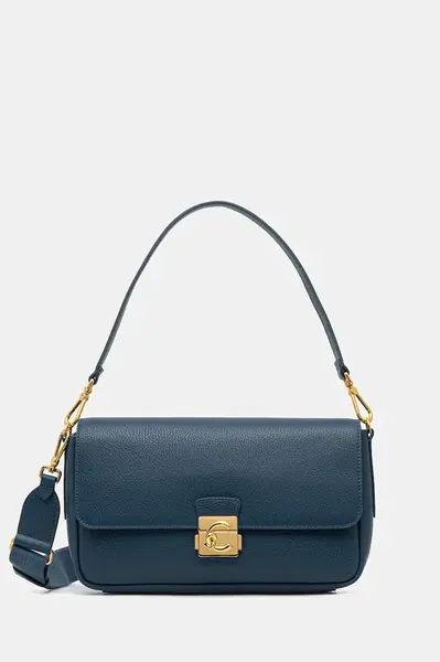 Kožená kabelka Coccinelle C-ME LOCK