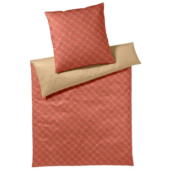 Joop! POVLEČENÍ, makosatén, červená, 140/200 cm