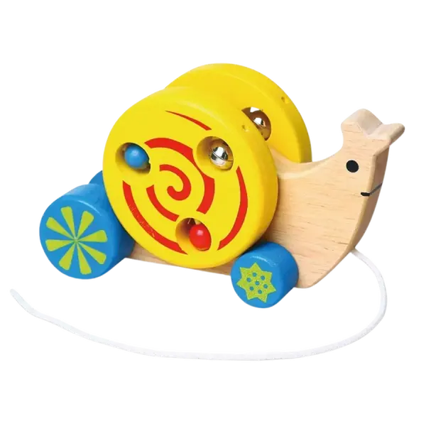 BABU - Šnek tahací se zvonkem