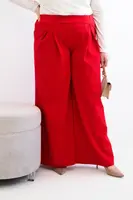 Kesi Plus Size nohavice s širokými nohavicami