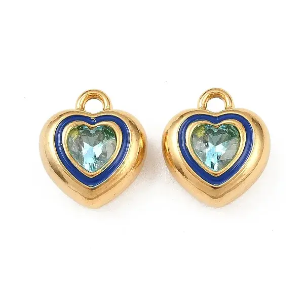 304 Stainless Steel Enamel Pendants