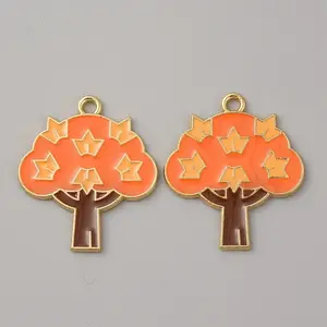 Thanksgiving Day Alloy Enamel Pendants