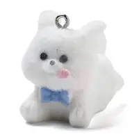 Flocky Resin Pendants