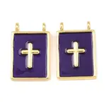 Brass Enamel Pendants