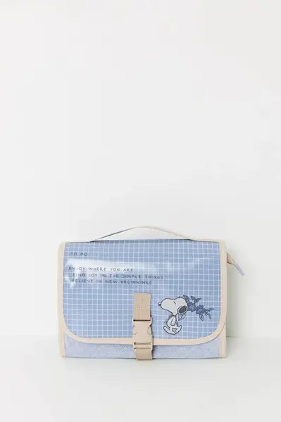 Kosmetická taška women'secret béžová barva, 4849219