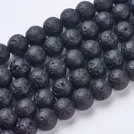 Natural Lava Rock Beads Strands