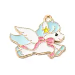 Alloy Enamel Pendants