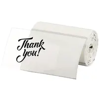 1 Roll 200Pcs PET Adhesive Stickers