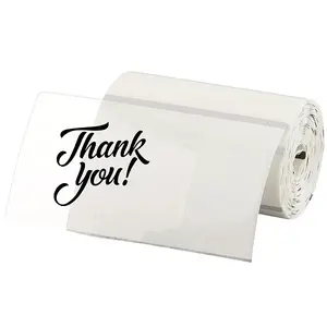 1 Roll 200Pcs PET Adhesive Stickers