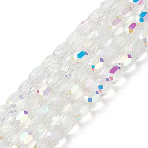 Electroplate Opaque Glass Beads