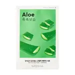 Missha Hydratačná plátienková pleťová maska Aloe (Airy Fit Sheet Mask) 19 g