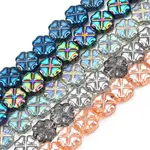 Electroplate Glass Beads Strands