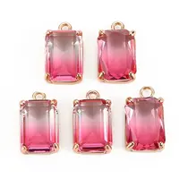 Gradient Color Glass Pendants