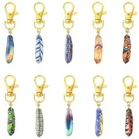10Pcs Alloy Enamel Pendant Decorations