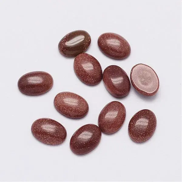 Synthetic Goldstone Cabochons