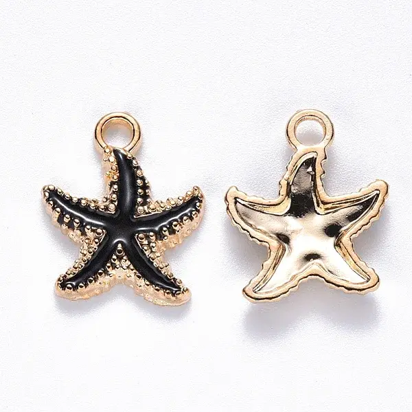 Alloy Enamel Pendants