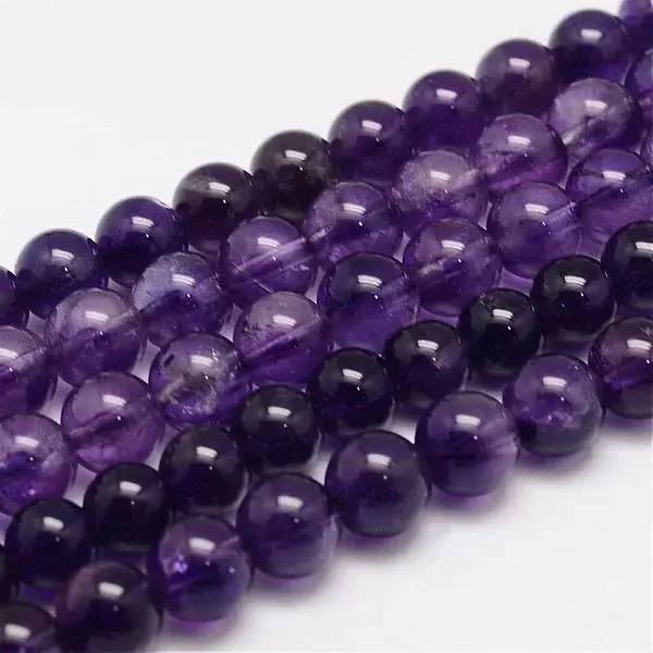 Natural Amethyst Beads Strands