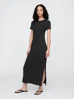 GAP Maxi rebrované šaty