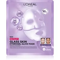 L’Oréal Paris Revitalift Filler Glass Skin hydrogélová maska s rozjasňujúcim efektom 25 g