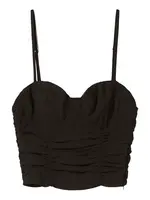 Bershka Top  čierna