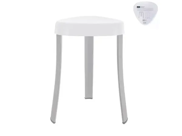 Stolička ORION Bath White