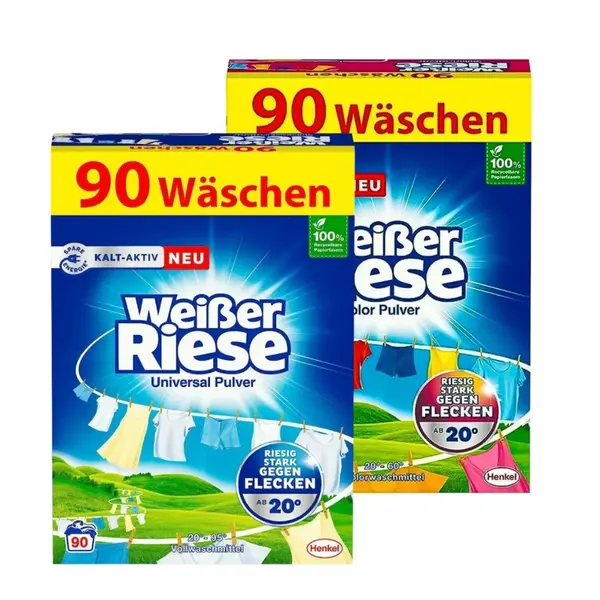 ACTION PACK Weisser Riese Colr + Universal prášek na praní