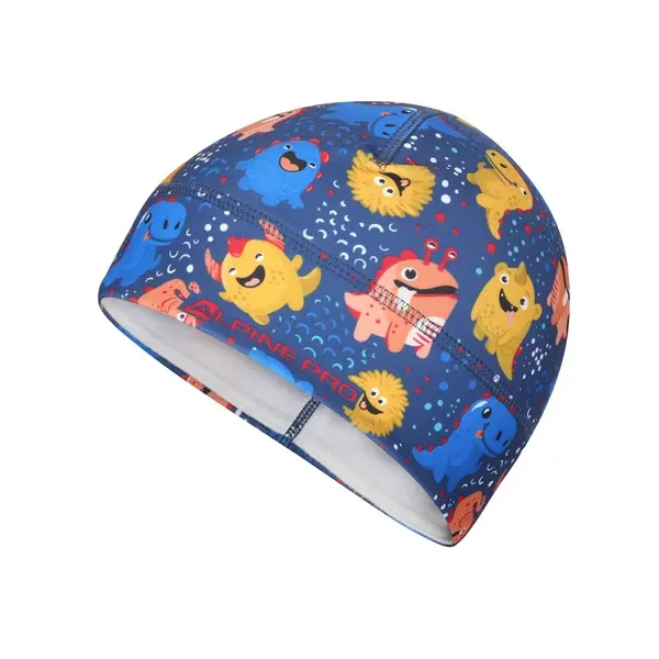 Bezešvá funkční čepice alpine pro marog modrá/žlutá m