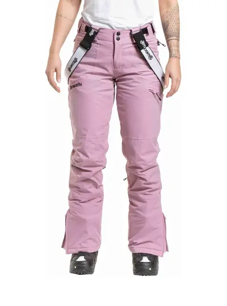 Meatfly dámské SNB & SKI kalhoty Foxy Rose | Růžová | Velikost XS