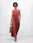 ECOALF Karl Dress Burned Red S