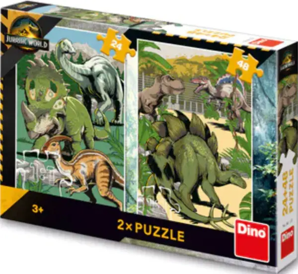 Puzzle 24+48 Jurský svět I.