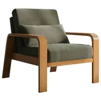 Sit & More TELEVIZNÍ KŘESLO, textil, olivově zelená