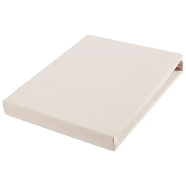 Novel ELASTICKÉ PROSTĚRADLO, žerzej, krémová, 90-100/200-220 cm