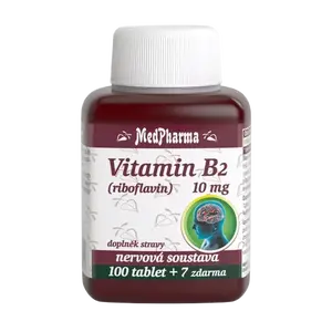 MEDPHARMA Vitamin B2 (riboflavin) 10mg 107 tablet