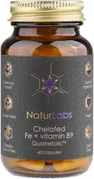 NATURLABS Železo chelátové + B9 60 kapslí