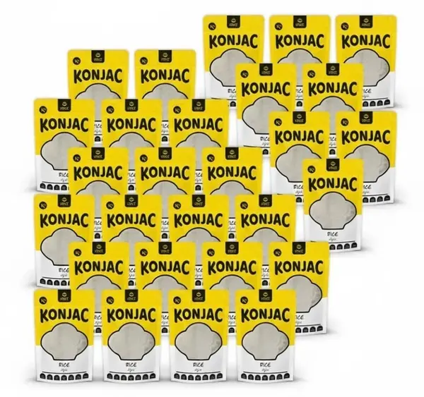 USUI Konjakové těstoviny ve tvaru rýže, výhodný balíček 20+8