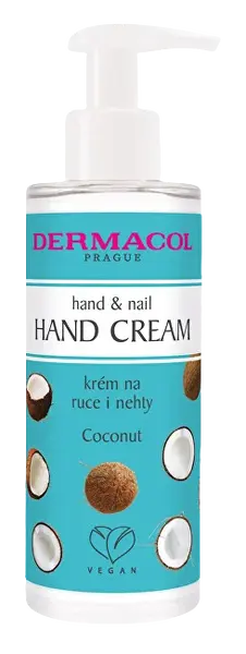 DERMACOL Krém na ruce i nehty s pumpičkou - kokos 150 ml
