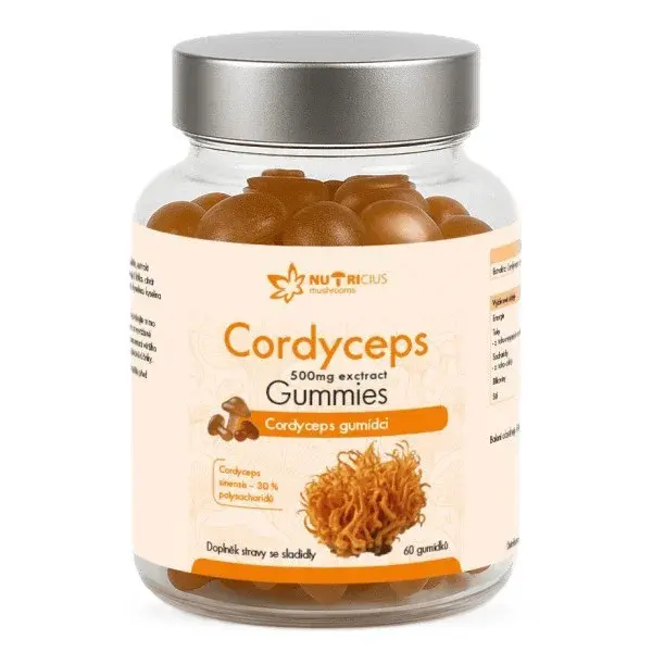 Cordyceps 500mg gummies 60ks