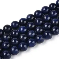 Dyed Natural Mashan Jade Round Beads Strands