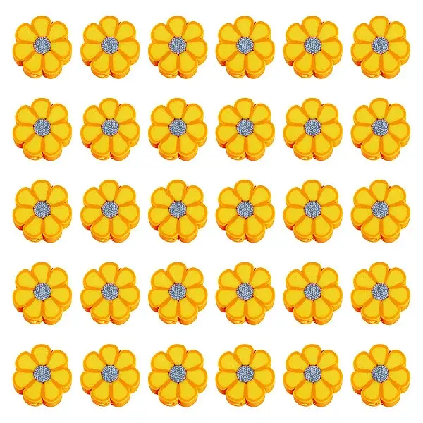 200Pcs Handmade Polymer Clay Beads