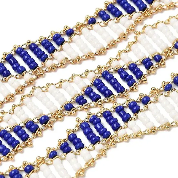 Handmade Glass Seed Beaded Chains