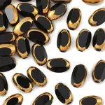 30Pcs Electroplate Glass Beads