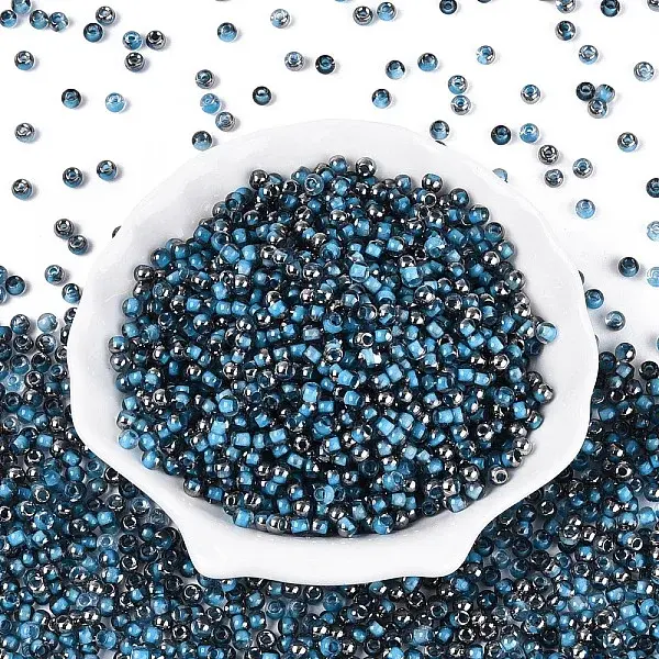 Transparent Inside Colours Glass Seed Beads