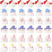 60Pcs 6 Colors Halloween Plastic Cabochons
