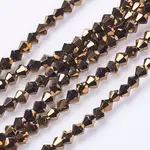 Electroplate Glass Beads Strands