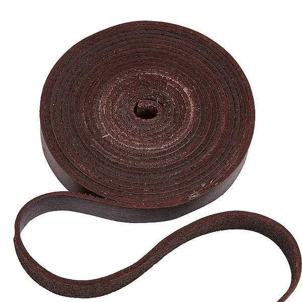 Flat Cowhide Leather Cord