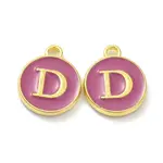 Golden Plated Alloy Enamel Charms