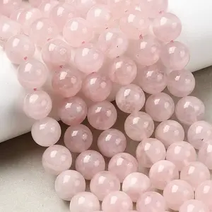 Natural Madagascar Rose Quartz Beads Strands