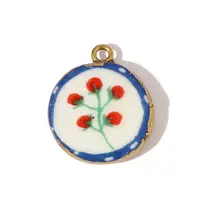 304 Stainless Steel & Porcelain Pendants